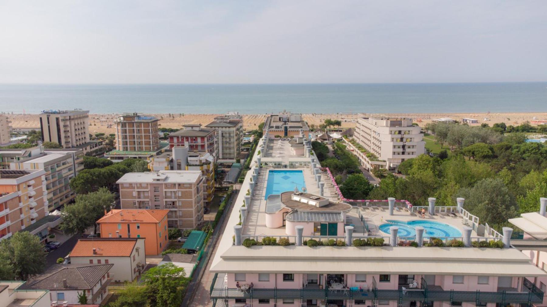Residenza Delle Terme Lägenhet Bibione Exteriör bild