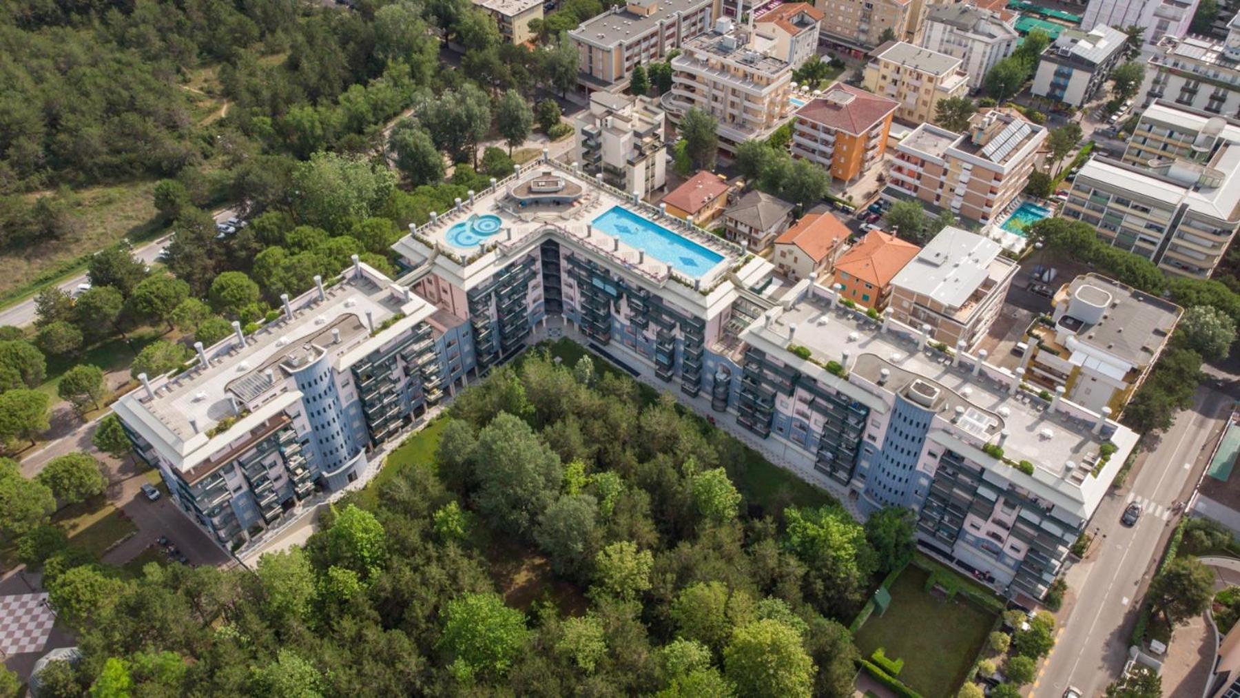Residenza Delle Terme Lägenhet Bibione Exteriör bild