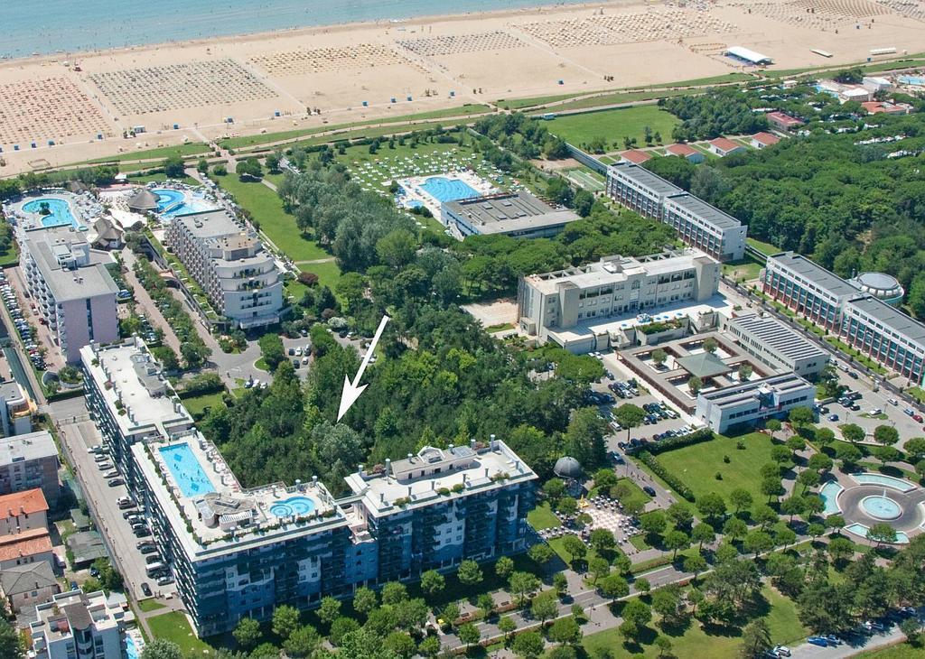 Residenza Delle Terme Lägenhet Bibione Exteriör bild